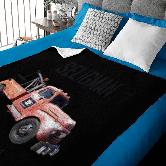 Old car city of Seligman in Arizonna, US Route 66 Baby Blankets