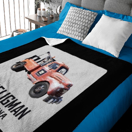 Old car city of Seligman in Arizonna, US Route 66 Baby Blankets