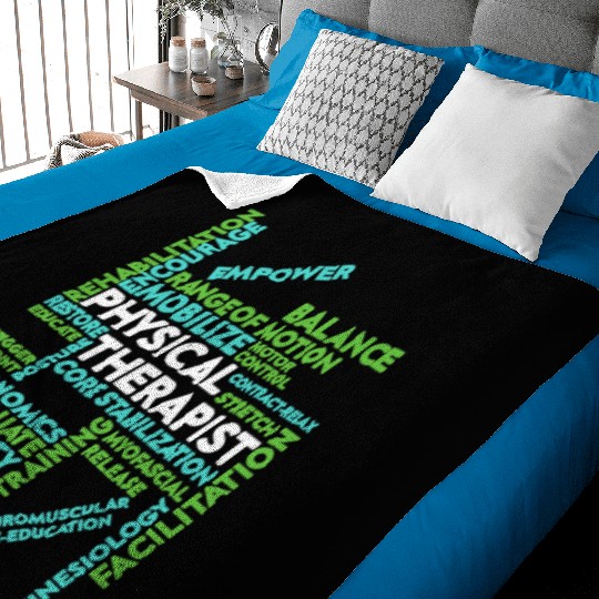 Physical Therapist Baby Blankets Mobilize Core