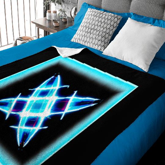 Glowing Patterns for Modern Art Baby Blankets