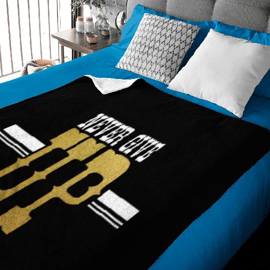 Never Give UP Baby Blankets