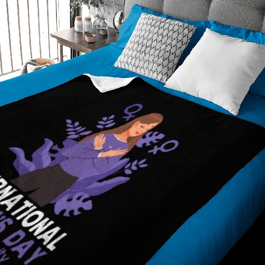 International Women's Day 2023 8 March IWD Embrace Baby Blankets