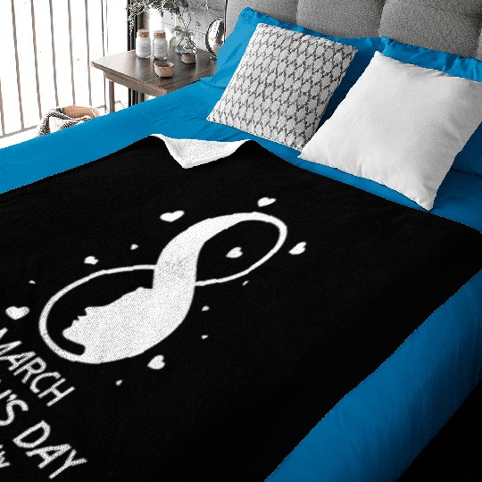 International Women's Day 2023 8 March IWD Embrace Baby Blankets