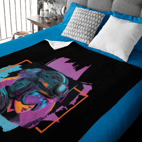 cyberpunk III Baby Blankets