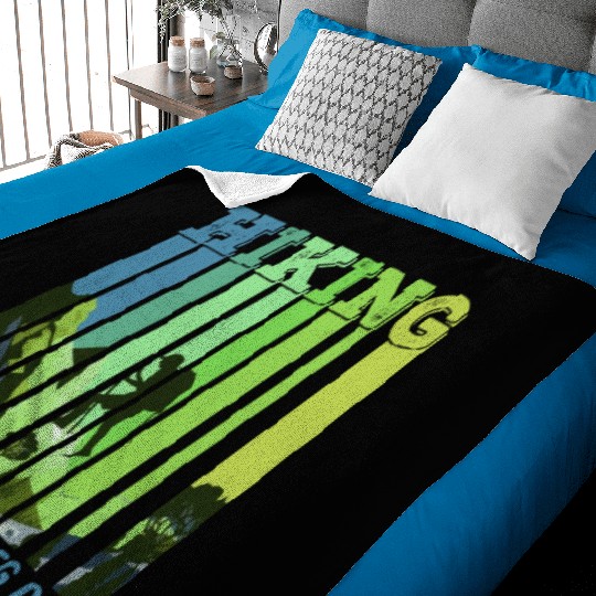 Hiking the ultimate Leg Day Mountain lover Baby Blankets