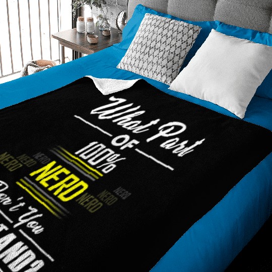 Funny Programmer Developer Computer Science 100 Baby Blankets