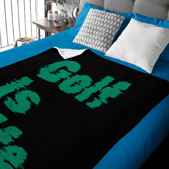 I Like Golfing, Golf Player, Golf Is Life Baby Blankets