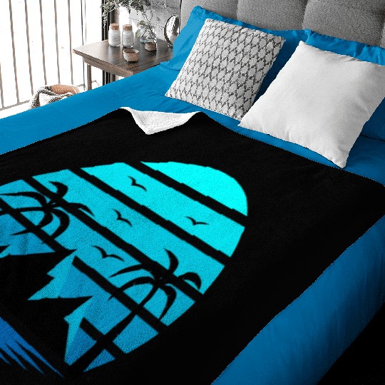 Summer vacation Baby Blankets