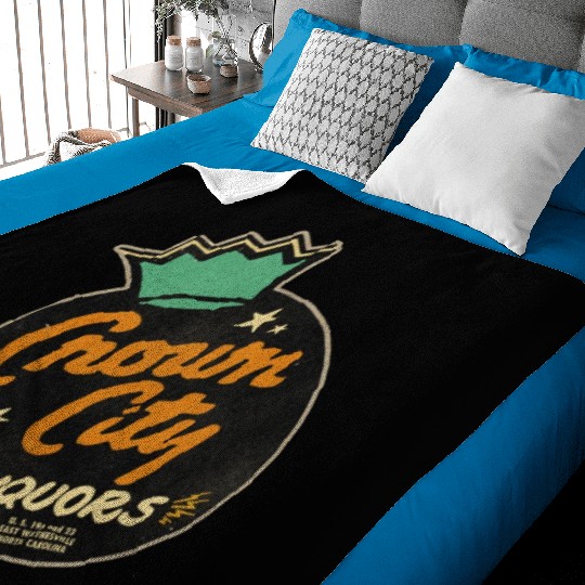 Vintage North Carolina Liquor Store Baby Blankets