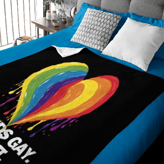 Sounds Gay I' Like It Pride Month Lesbian Gay Bi Baby Blankets