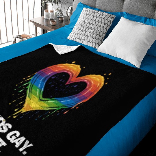 Sounds Gay I' Like It Pride Month Lesbian Gay Bi Baby Blankets