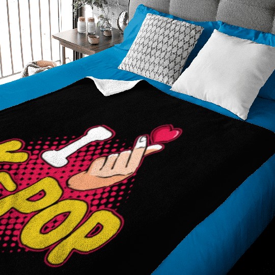 K-Pop K-drama Korean Music KPop Kdrama Gift Baby Blankets