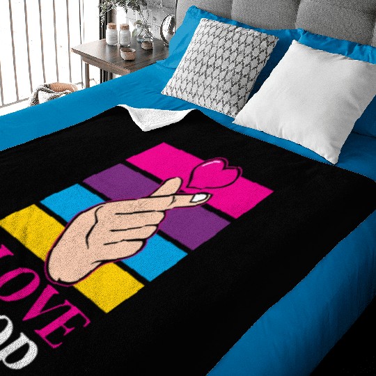 K-Pop K-drama Korean Music KPop Kdrama Gift Baby Blankets