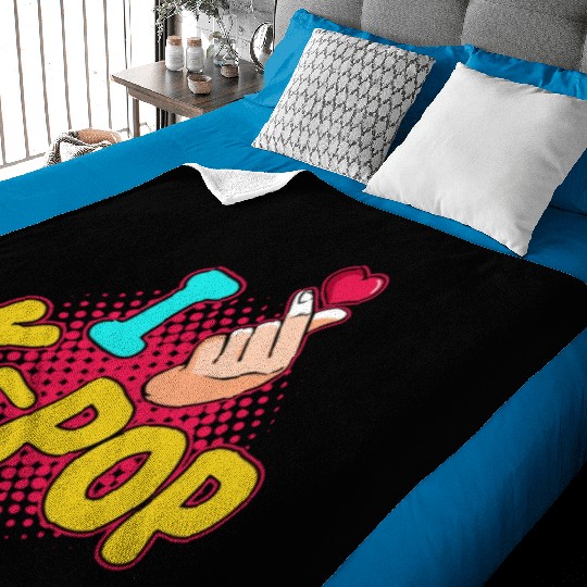 K-Pop K-drama Korean Music KPop Kdrama Gift Baby Blankets