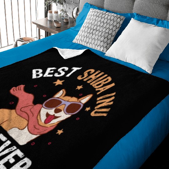 Shiba Inu Dog Lover Puppy Breeder Pet Dog Owner Baby Blankets