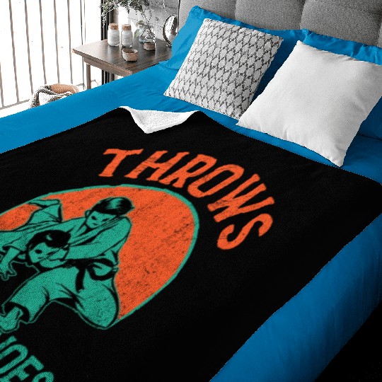 Judo Coach Mixed Martial Arts MMA Combat Fighting Baby Blankets