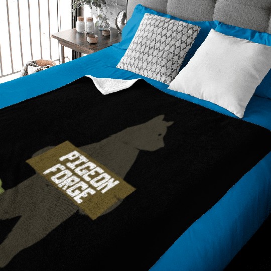 Pigeon Forge Tennessee Great Smoky Mountains Bear Baby Blankets