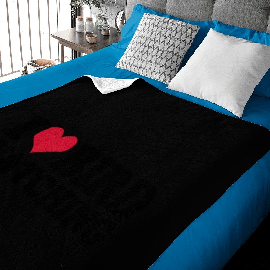 Ornithology Birdwatching I Love Bird Watching Baby Blankets