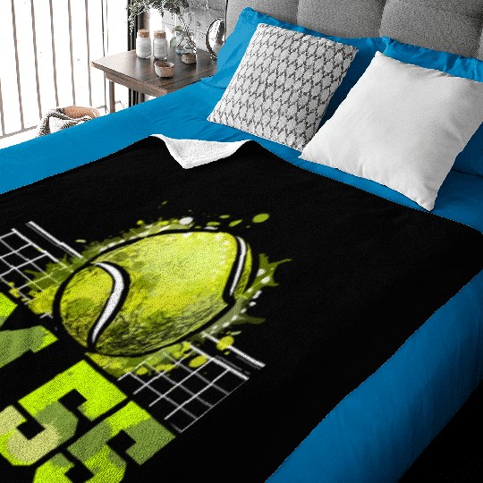 I'm 55 Racket Sports Tennis Player Adult 55th Baby Blankets