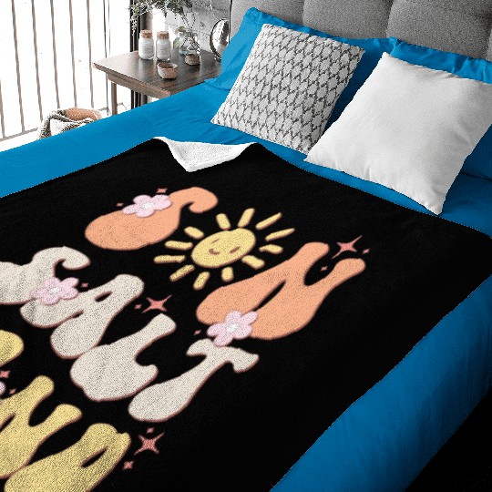 Sun Salt Sand, Summer Season Baby Blankets