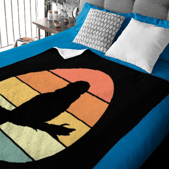Great Kookaburra Silhouette Australia Bird Love Baby Blankets