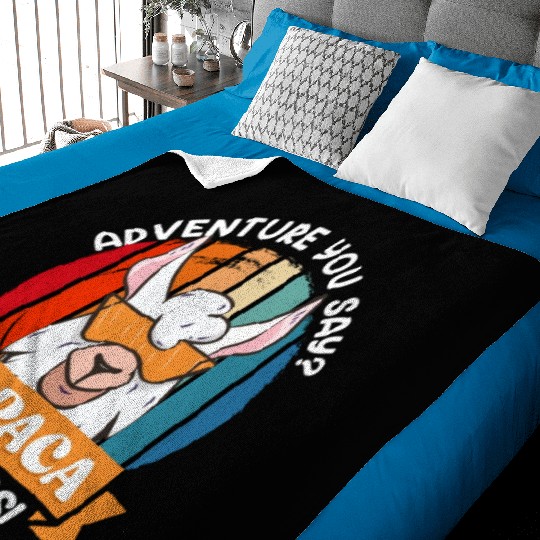 Alpaca my Bags funny Mountaineer Mountain fan Baby Blankets