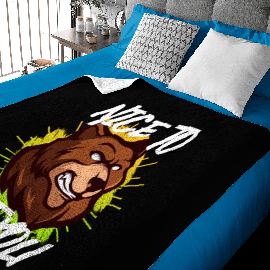 Nice to eat you Nature boy Mountain lover Baby Blankets