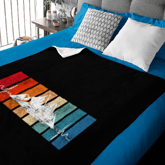 Mountaineering Summit Hiker Mountain love Baby Blankets