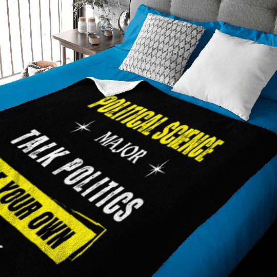Political Science Major Baby Blankets