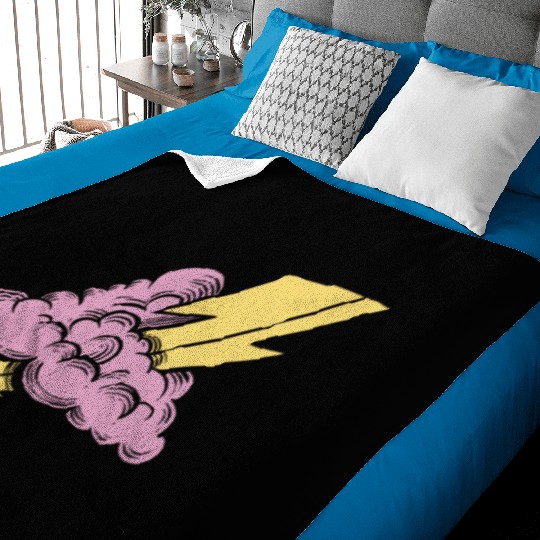 Lightning Bolt Baby Blankets