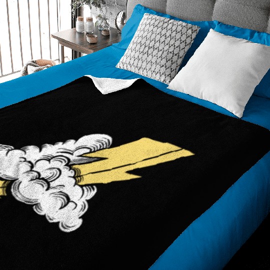 Lightning Bolt Baby Blankets