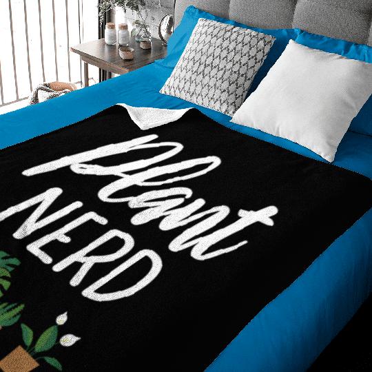 Plant Nerd Baby Blankets