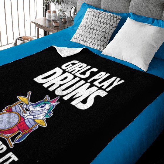 Girls Play Drums, Get Over It 2 Baby Blankets