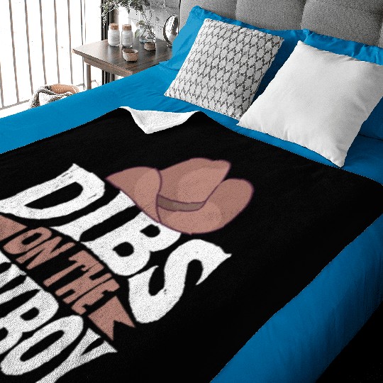 Cowboy Barn Bull Rider Rodeo Country Western Gift Baby Blankets