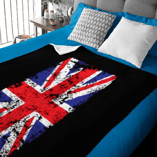 Union Jack British Flag Great Britain Novelty Baby Blankets