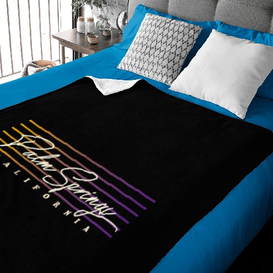 Palm Springs Style California Baby Blankets