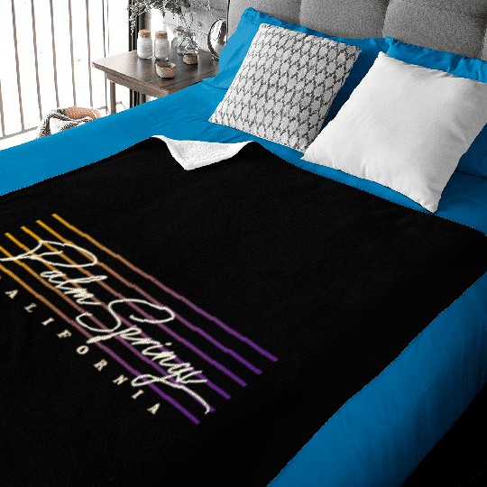 Palm Springs Style California Baby Blankets
