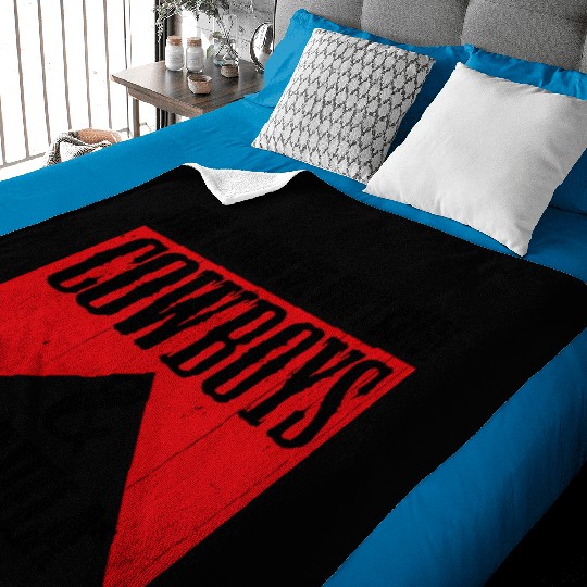 Two Things We Don'T Chase Cowboys And Tequila Rode Baby Blankets