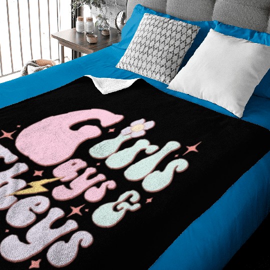 Girls Gays And Theys, LGBT Pride Month Baby Blankets