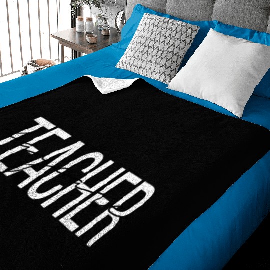 Daycare Teacher Early Childhood Teacher cial Educa Baby Blankets