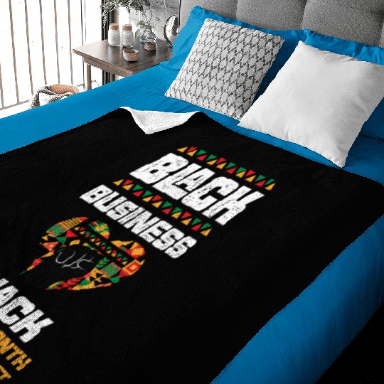 Black Business Black History Mon... Baby Blankets