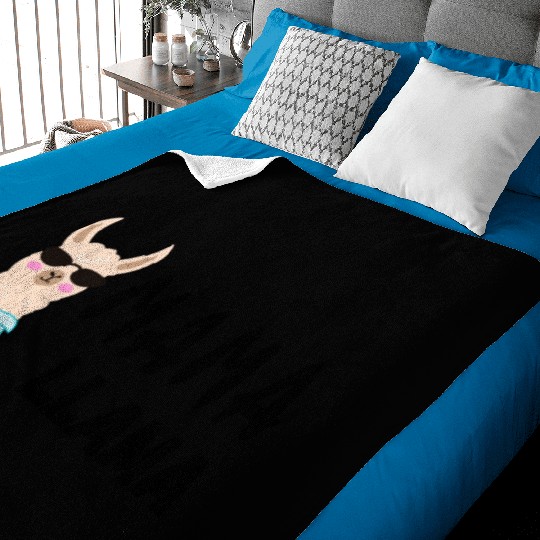 mama llama Baby Blankets