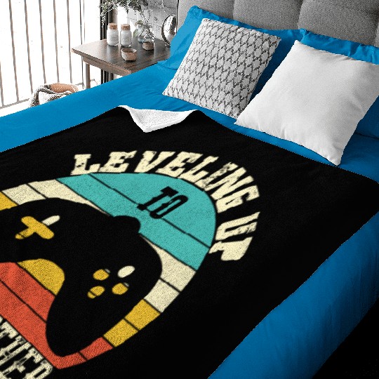 Level up to Big Brother Baby Blankets