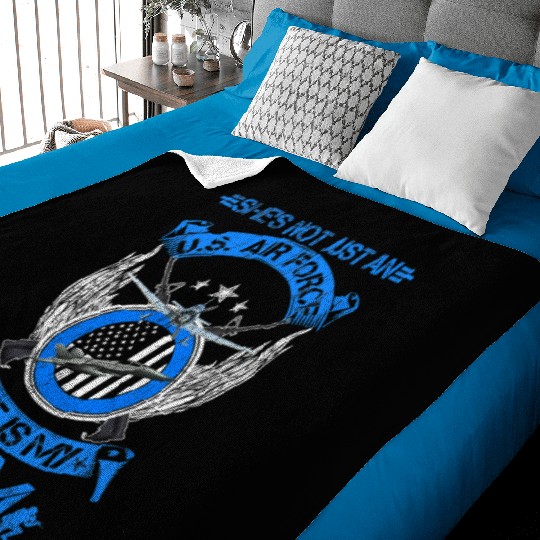 Shes Not Just An US Air Force Veteran She Is My Mo Baby Blankets