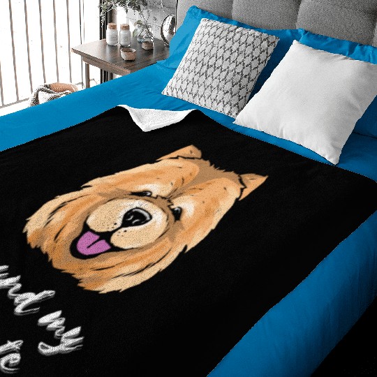 Chow Chow Dog Soulmate Puppy Dog Lover Baby Blankets