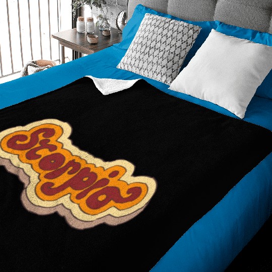 Amazing Scorpio Scorpio Baby Blankets