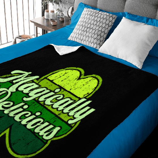 St Patric Day 2021 Magically Delicious Luck Baby Blankets