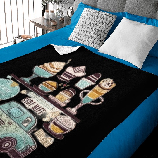 Pastries and bakery: a delicious combination Baby Blankets