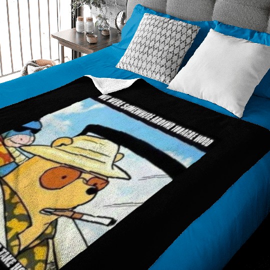 Can't stop here, its pooh country Baby Blankets