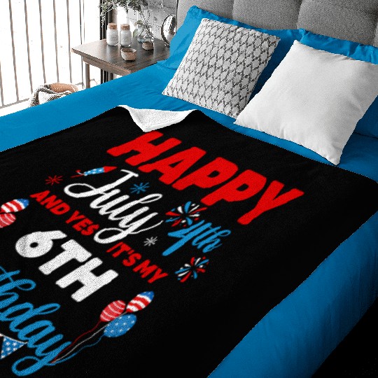 Happy July 4Th And Yes It'S My 6Th Independence Baby Blankets